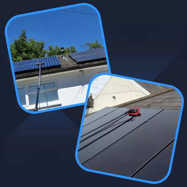 Solar Panel Cleaning in Devon and Somerset Side Image